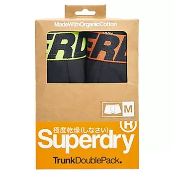 Боксеры Superdry 2 шт, черный