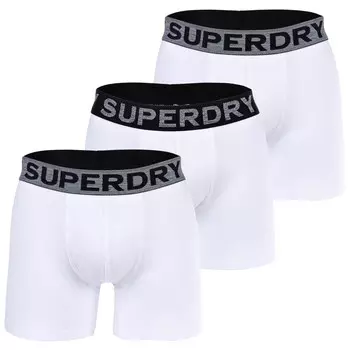 Боксеры Superdry Boxershort 3 шт, белый