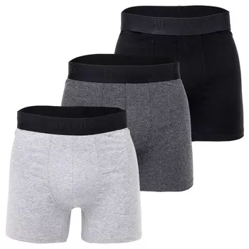 Боксеры Superdry Boxershort 3 шт, цвет Schwarz/Anthrazit/Grau