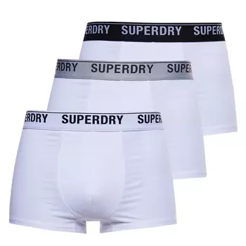 Боксеры Superdry Boxershort 3 шт, цвет Wei Mix