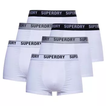 Боксеры Superdry Boxershort 6 шт, цвет Wei Mix