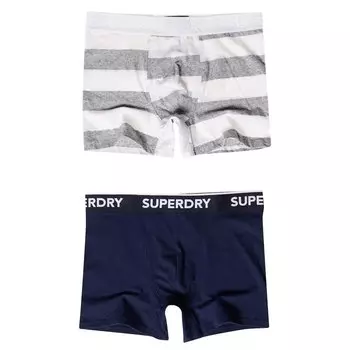 Боксеры Superdry Classic 2 шт, серый
