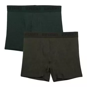 Боксеры Superdry Multi 2 шт, зеленый