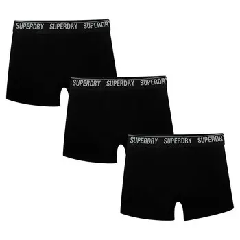Боксеры Superdry Multi 3 шт, черный