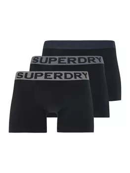 Боксеры Superdry, темно-синий/пыльный синий