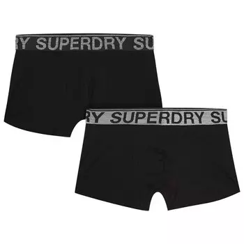 Боксеры Superdry Trunk 2 шт, черный