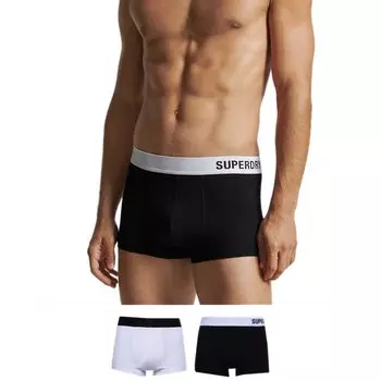 Боксеры Superdry Trunk Offset 2 шт, черный