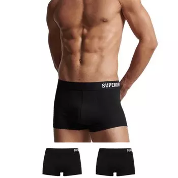 Боксеры Superdry Trunk Offset 2 шт, черный