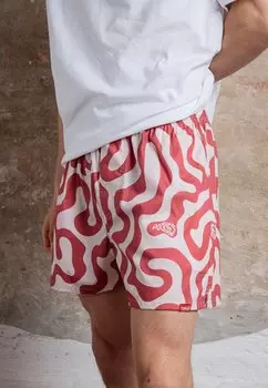 Боксеры SWIRLS Pockies, красный