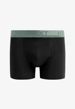 Боксеры TEXTURED COLOUR WAISTBAND 8 PACK., REGULAR FIT Next, черный