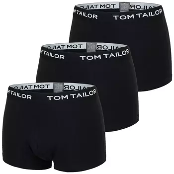 Боксеры Tom Tailor Boxershorts 3 шт, черный