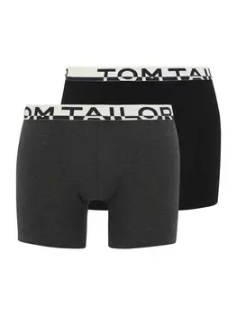 Боксеры TOM TAILOR, цвет Dark grey/Black