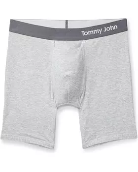 Боксеры Tommy John Cool Cotton Mid-Length, цвет Heather Grey