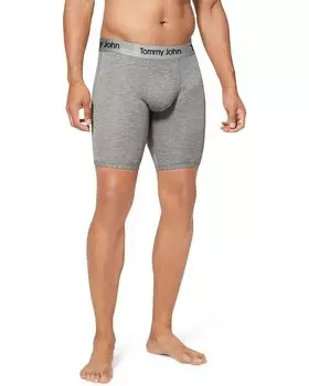 Боксеры Tommy John Second Skin, цвет Medium Heather Grey