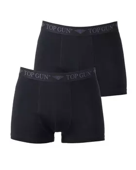Боксеры TOP GUN Boxershorts Doppelpack TGUW002, черный