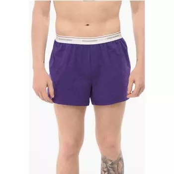 Боксеры TRUNK из хлопка с логотипом на поясе Dsquared2, фиолетовый