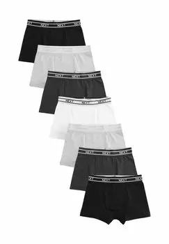 Боксеры TRUNKS 7 PACK Next, черный