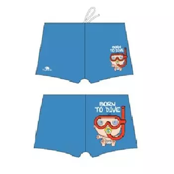 Боксеры Turbo Born to Dive Swim, синий