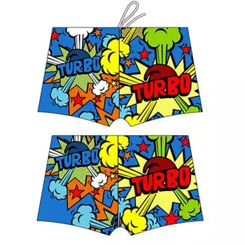 Боксеры Turbo Pop Swim, разноцветный