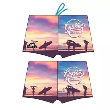 Боксеры Turbo Surf Afternoon 2017 Swim, черный