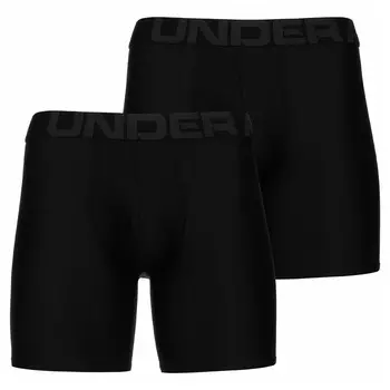 Боксеры Under Armour Boxershorts Boxerjock 6 Zoll 2P, черный