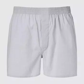 Боксеры UNIQLO из ткани, серый
