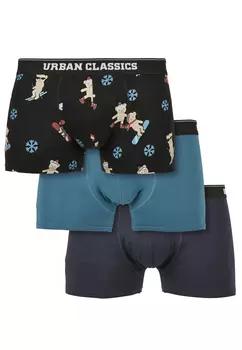 Боксеры Urban Classics s, цвет teddy aop+jasper+navy