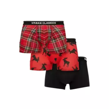 Боксеры Urban Classics Set Of 3-s, красный