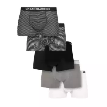Боксеры Urban Classics Set Of 5 s Organic, черный