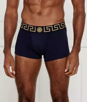 Боксеры Versace хлопковые, синий