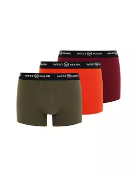 Боксеры WESTMARK LONDON Boxer shorts, цвет Khaki/Bordeaux