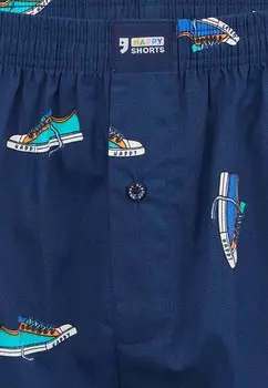 Боксеры WIDE MOUSE WITH HEARTS Happy Shorts, темно-синий