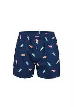 Боксеры WIDE MOUSE WITH HEARTS Happy Shorts, темно-синий