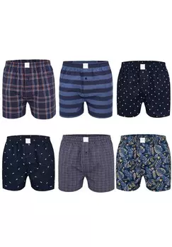 Боксеры WIJDE D110 6-PACK MG-1, мультиколор