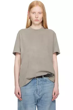 Боксёрская футболка Our Legacy, серый