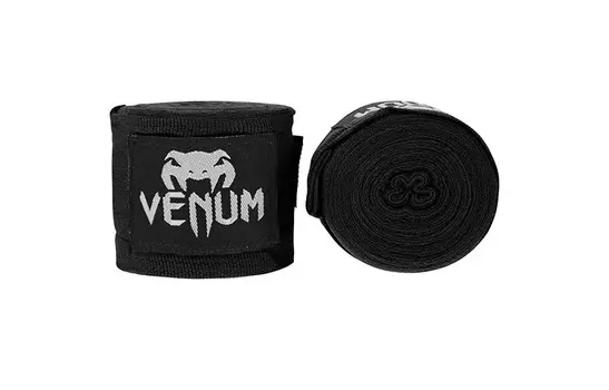 Боксовые бинты Venum, черный