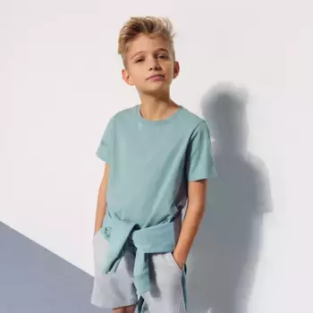 Boy's Sportcasual футболка с коротким рукавом Boomerang, светло-зеленый