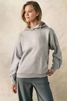 Boyfriend все szn толстовка с капюшоном Adidas, серый