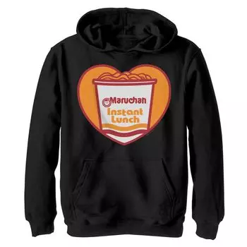Boys 8-20 Maruchan I Love Maruchan Heart Figure Hoodie Licensed Character