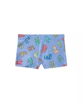 Boys' Bold Bear боксерские шорты с принтом многоцветные Tous, голубой