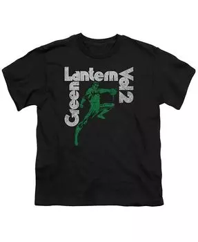 Boys Vol 2 Ювенильная футболка с коротким рукавом Green Lantern, черный
