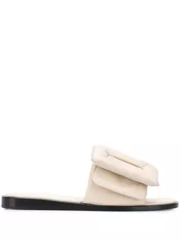 Boyy сандалии с дутым верхом, нейтральный цвет