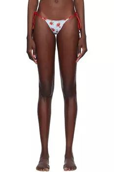 Божественное откровенное стринги-бикини Frankies Bikinis, розовый