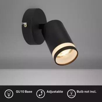 Бра Briloner, черный