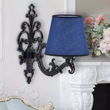 Бра Safir Light Zamak Blue Hat - Черный