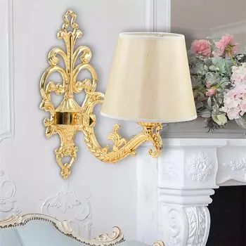 Бра Safir Light Zamak Cream Hat - Золото