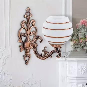 Бра Safir Light Zamak Коричневый в полоску - медь