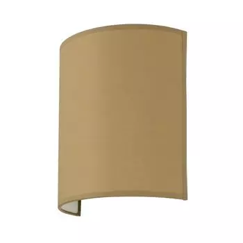 Бра современный "Алиса" ткань кофейно-коричневый E27 настенный светильник гостиная спальня прихожая Licht-Erlebnisse