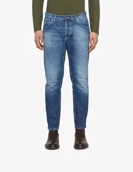 Брайтонские брюки-морковки Dondup, синий