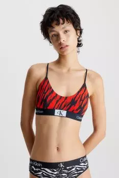 Бралетт без жесткости Calvin Klein, красный
